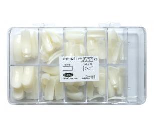 Nehtové tipy zahnuté BOX 250 ks