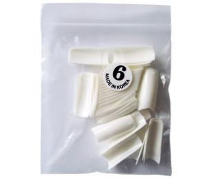 Nehtové tipy na francii velikost 6