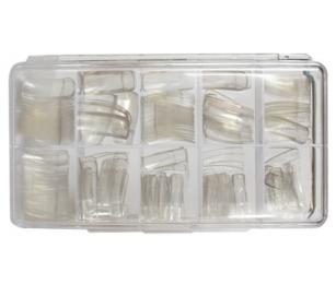 Nehtové tipy transparentní BOX 250 ks