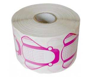 Papírové šablony na nehty 500ks - žába