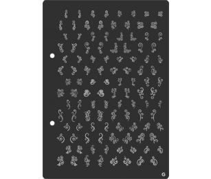 Deska na razítka XL - G